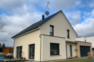 Anet Rénovaiton - Chantier de ravalement de façade