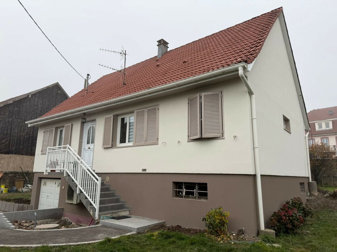 Ravalement de façade Mulhouse