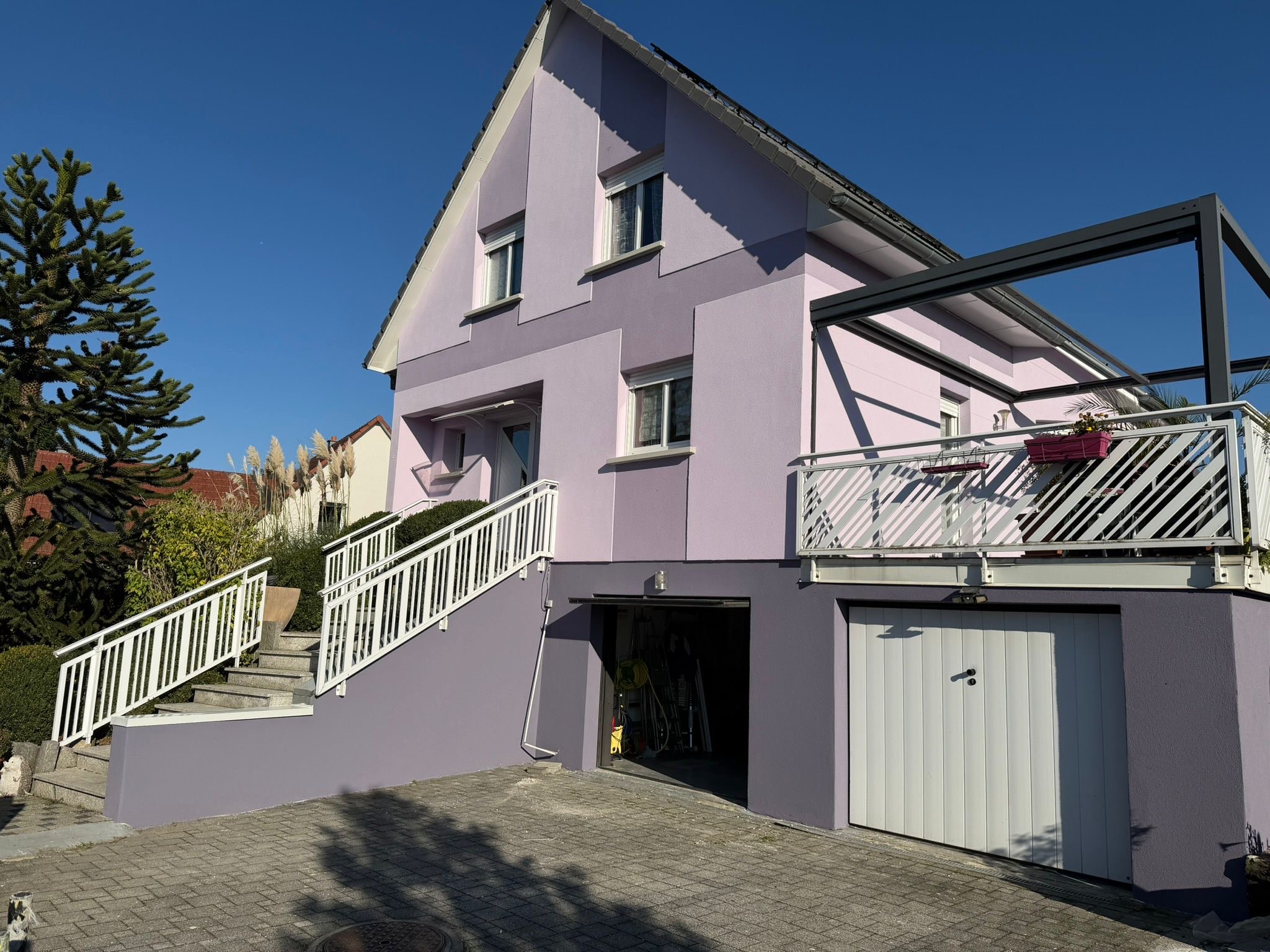 Ravalement de façades à Michelbach 68700