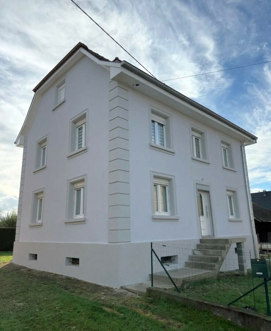 Ravalement de façade à Saint Bernard